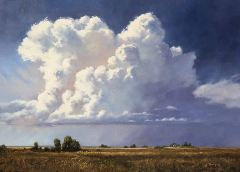 Monsoon Sky painting